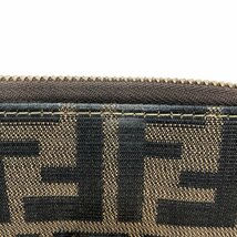 FENDI　フェンディ　ズッカ　ウォレットバッグ　2268-26347【CDAN3031】_画像10