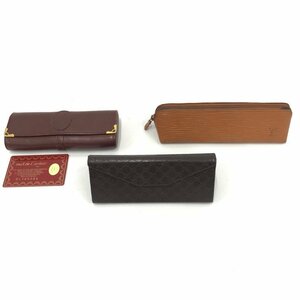  fashion accessories 3 point . summarize pen case glasses case Cartier/GUCCI/LOUIS VUITTON [CDAO5004]