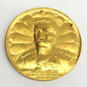 K24 純金メダル 明治大帝100年記念 1000刻印 総重量51.3g【CDAI7022】の画像1