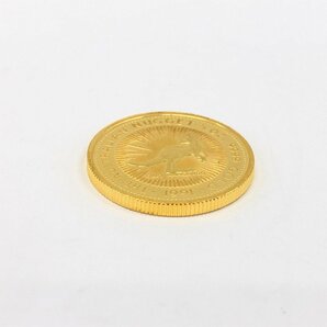 K24IG オーストラリア ナゲット カンガルー金貨 1/4oz 総重量7.7ｇ【CDAL6052】の画像3