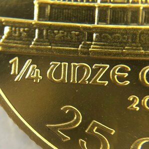 K24IG オーストリア ウィーン金貨 ハーモニー 2点 おまとめ 総重量10.9ｇ【CDAM0011】の画像4