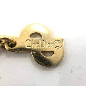 ChristianDior クリスチャンディオール チョーカー 金色 CDロゴ 【CDAO3029】の画像4