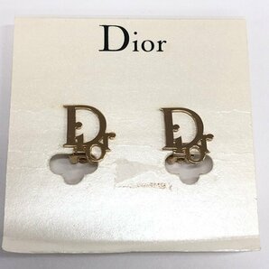 Christian Dior クリスチャンディオール ロゴ イヤリング 付属品【CDAO7027】の画像10