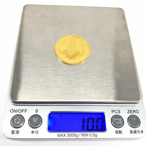 K24 純金メダル 1000刻印 総重量10.0g【CDAI7015】の画像7