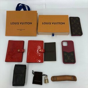 LOUIS VUITTON ルイヴィトン おまとめ モノグラム iPhoneケース 12PRO M80081 BC2231/ヴェルニ アジェンダPM DA0064/他【CDAF4032】