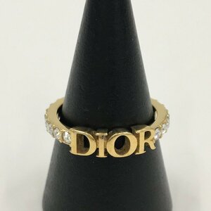Christian Dior　クリスチャンディオール　リング　ディオレボリューション　L　ゴールドカラー　13.5号【CDAP2023】