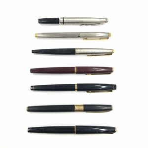 万年筆 7点 おまとめ PARKER/PILOT/MONTBLANC/SAILOR【CDAP0001】