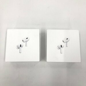 AirPods Pro 2. generation エアポッズプロ 第2世代 箱付き 未開封品 2点セット 【CDAM5023】