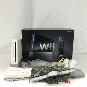 Nintendo 任天堂　Wii　本体 RVL-001 ホワイト・ブラック/周辺機器　おまとめ【CDAQ8019】