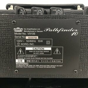 VOX ヴォックス コンパクト ギターアンプ Pathfinder 10 V9106 箱入り【CDAQ8001】の画像3