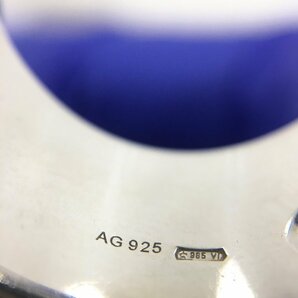 GUCCI グッチ Ag925 Gロゴ リング 総重量9.6g 8号【CDAQ4038】の画像4