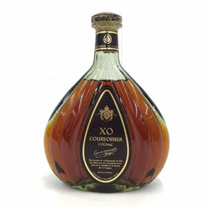 COURVOISIER クルボアジェ XO グリーンボトル 700ml 40％ 未開栓 国外酒【CDAQ3008】