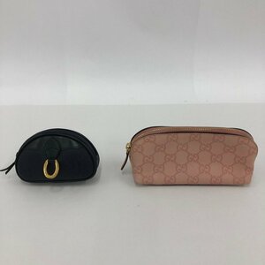 レディース　ポーチ　おまとめ　2点　Christian Dior/GUCCI【CDAQ4032】