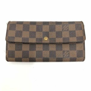 LOUIS VUITTON ルイ・ヴィトン 財布 ダミエ ポルトフォイユ・サラ N61734/MB0016【CDAQ3045】