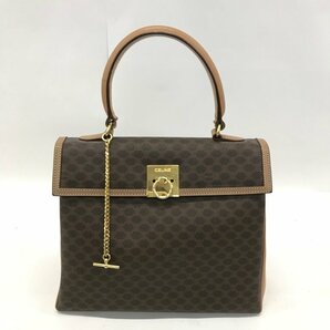 CELINE セリーヌ マカダム ハンドバッグ【CDAR9065】の画像1