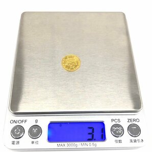 K24IG カナダ メイプルリーフ金貨 1/10oz 総重量3.1ｇ【CDAT7003】の画像7