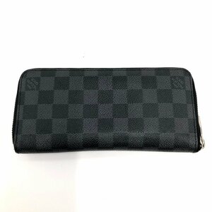 LOUIS VUITTON ルイヴィトン 長財布 ダミエ・グラフィット ジッピー・ヴェルティカル N63095【CDAS3025】