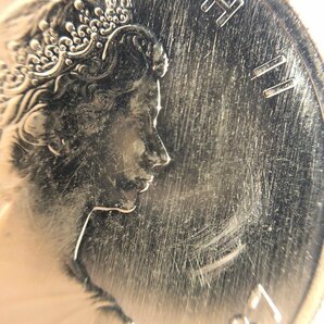 K24IG カナダ メイプルリーフ金貨 1/4oz 1997 総重量7.7g【CDAQ6056】の画像6