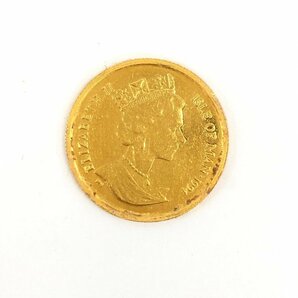 K24 マン島 キャット金貨 1/10oz 1994 総重量3.1g【CDAQ6060】の画像2