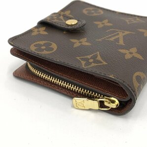 LOUIS VUITTON ルイヴィトン 財布 モノグラム コンパクトジップ M61667/CA1097【CDAS3037】の画像3