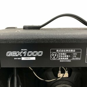 Greco グレコ 神田商会 ギター・ベースアンプ GBX1000【CDAS1015】の画像7