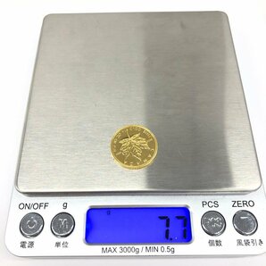 K24IG カナダ メイプルリーフ金貨 1/4oz 総重量7.7ｇ【CDAS6036】の画像7