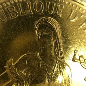 K24 ハイチ インスブルックオリンピック記念 500グールド金貨 総重量6.2ｇ【CDAS7025】の画像4