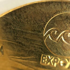 K18 EXPO75 沖縄国際海洋博覧会記念 金メダル 750刻印 総重量14.5g【CDAQ6020】の画像6