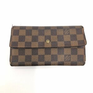 LOUIS VUITTON ルイヴィトン 長財布 ダミエ ポルトトレゾール インターナショナル N61215【CDAS3022】の画像1