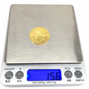 K24IG オーストリア ウィーン金貨 ハーモニー 1/2oz 総重量15.6ｇ【CDAS7030】の画像7