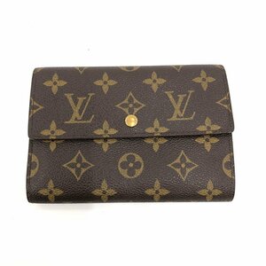 LOUIS VUITTON ルイヴィトン 財布 モノグラム ポルトトレゾール・エテュイ・パピエ M61202/SP0999【CDAS3036】