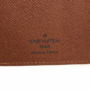 LOUIS VUITTON ルイヴィトン 財布 モノグラム ポルトパピエジップ M61207/SP0025【CDAS3048】の画像8