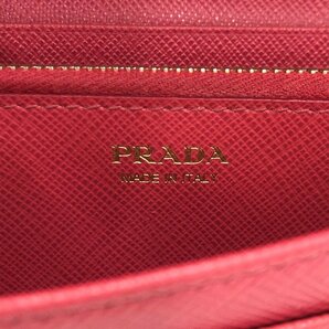 PRADA プラダ 長財布 サフィアーノ ピンク【CDAS3030】の画像8