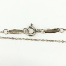 Tiffany&Co. ティファニー バイザヤード ネックレス AG925 総重量1.7g 箱・付属品付き【CDAT0001】_画像4