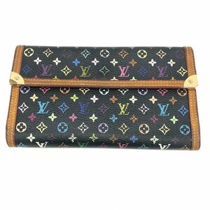 LOUIS VUITTON ルイ・ヴィトン モノグラムマルチカラー ポルトトレゾール インターナショナル M92658/TH0094　【CDAU7035】