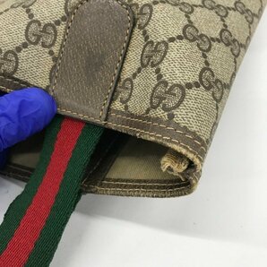 GUCCI グッチ GGスプリーム トートバッグ 39・02・003 ジャンク品【CDAU7001】の画像10