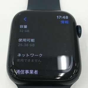 Apple Watch Series 7 (GPS + Cellular) ステンレススチール 45mmケース A2478 通電〇【CDAU4059】の画像3