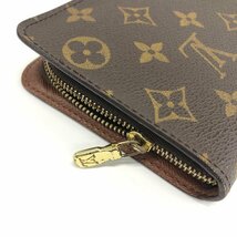 LOUIS VUITTON ルイ・ヴィトン モノグラム ポルトモネジップ M61727【CDAU7037】_画像3