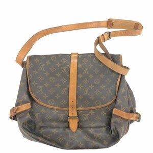 LOUIS VUITTON ルイ・ヴィトン モノグラム ソミュール35 M42254/AR8912【CDAU7019】