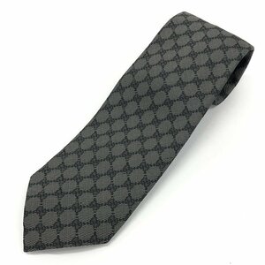 GUCCI Gucci necktie GG pattern stripe tag have [CDAV6029]