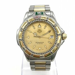 TAGHEUER タグホイヤー 腕時計 銀色 稼働品 995 406Ｋ【CDAV3038】