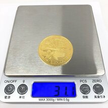 K24　金貨幣　オーストリア　フィルハーモニー金貨　100ユーロ　重量31.1g【CDAX6004】_画像7