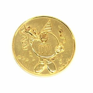 K24 m&m's 50th Birthday 記念メダル 1/10oz 総重量3.2ｇ【CDAT7019】