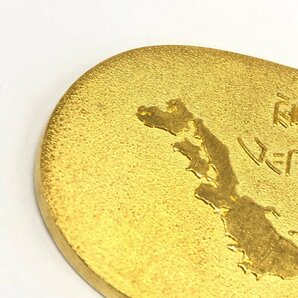 K24 純金小判 札幌オリンピック開催記念 名前刻印入り 総重量200.0g【CDAX7017】の画像6