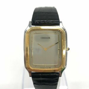 SEIKO　セイコー　クレドール　18KT　9570-5180/441244　総重量20.1g　稼働品【CDAV3007】