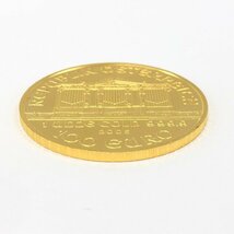 K24　金貨幣　オーストリア　フィルハーモニー金貨　100ユーロ　重量31.1g【CDAX6004】_画像3