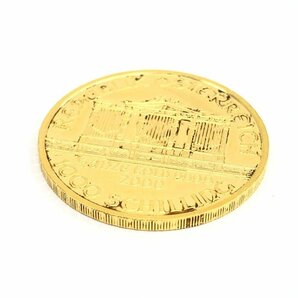 K24IG ウィーン金貨 ハーモニー 1/2oz 2000 総重量15.5g【CDAX7022】の画像7