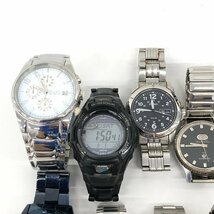 SEIKO / CITIZEN / CASIO G-SHOCK / RADO / DOLCE & GABBAN / COACH ほか 腕時計 大量まとめ ジャンク【CDAX1016】_画像2