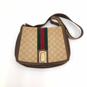 GUCCI オールドグッチ シェリー ショルダーバッグ【CDAY3077】