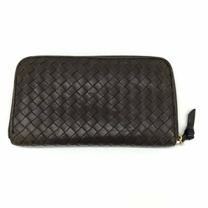 BOTTEGA VENETA ボッテガヴェネタ イントレチャート 長財布 ブラウン 114076 V0013 2040【CDAY6039】の画像2